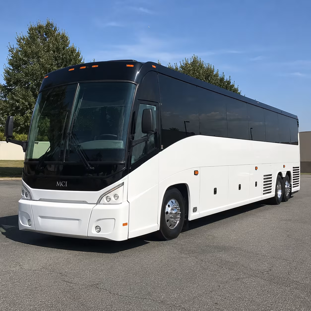 Norfolk Airport Shuttle & Transportation party bus exterior