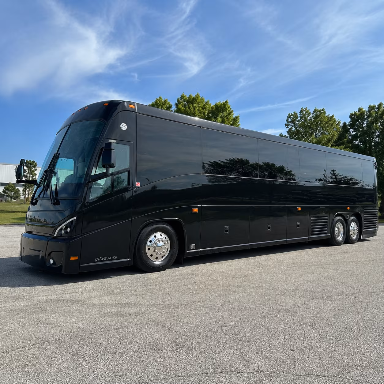 Norfolk Airport Shuttle & Transportation party bus exterior