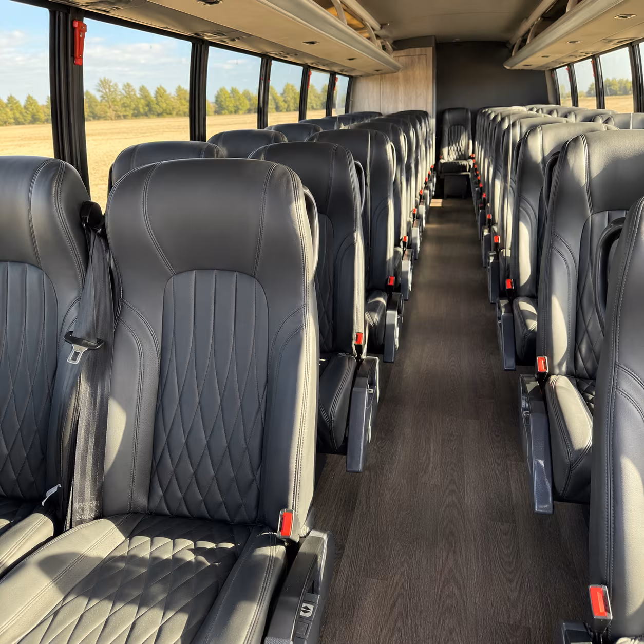 Norfolk Airport Shuttle & Transportation party bus exterior