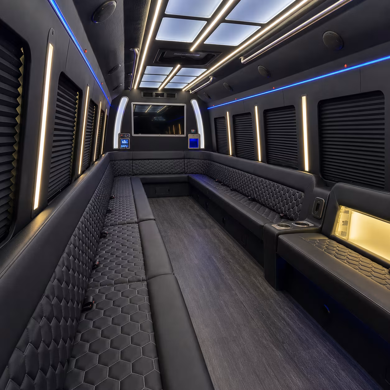 Norfolk Bachelor & Bachelorette Transportation party bus exterior