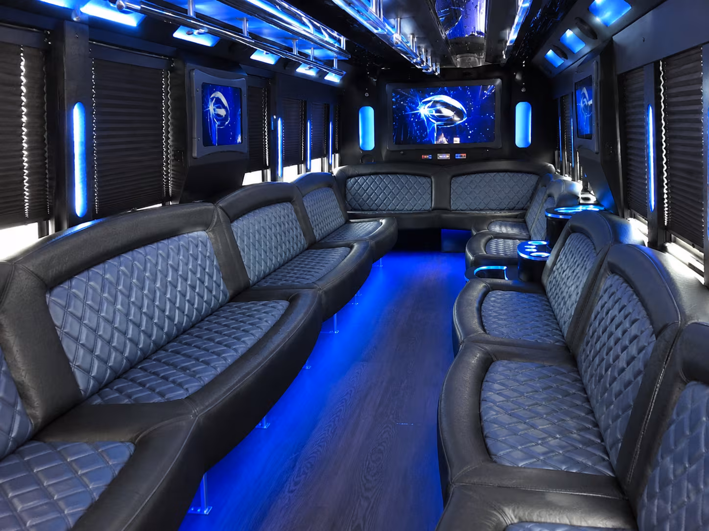 Norfolk Concert & Music Festival Transportation party bus exterior