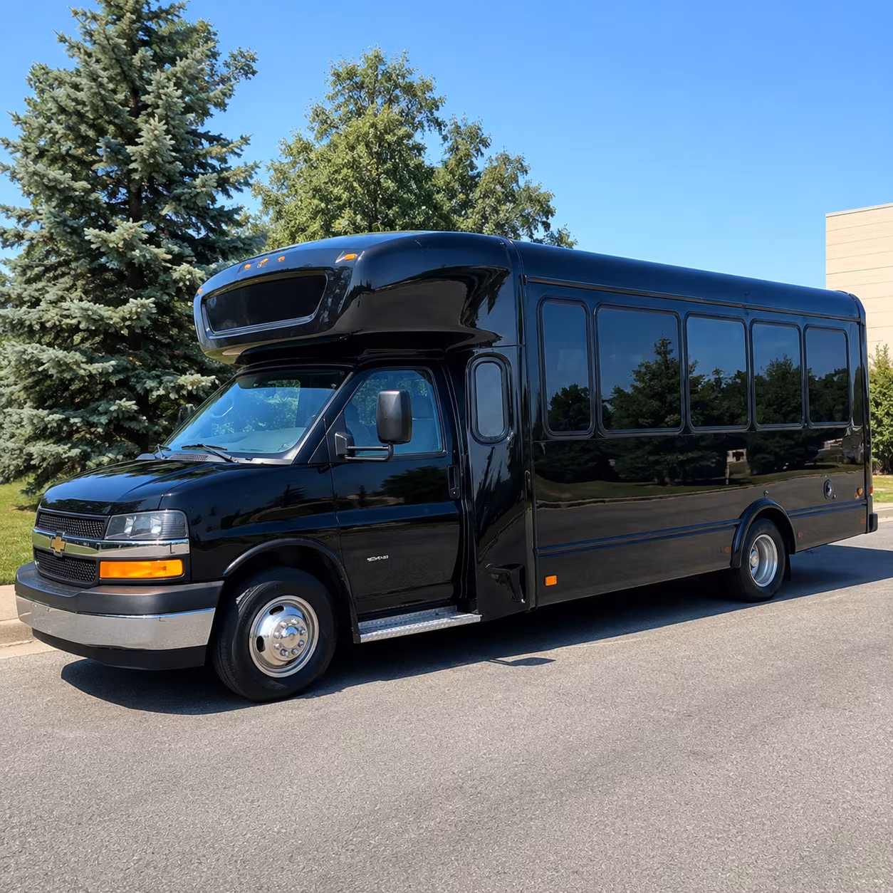 Norfolk Concert & Music Festival Transportation party bus interior