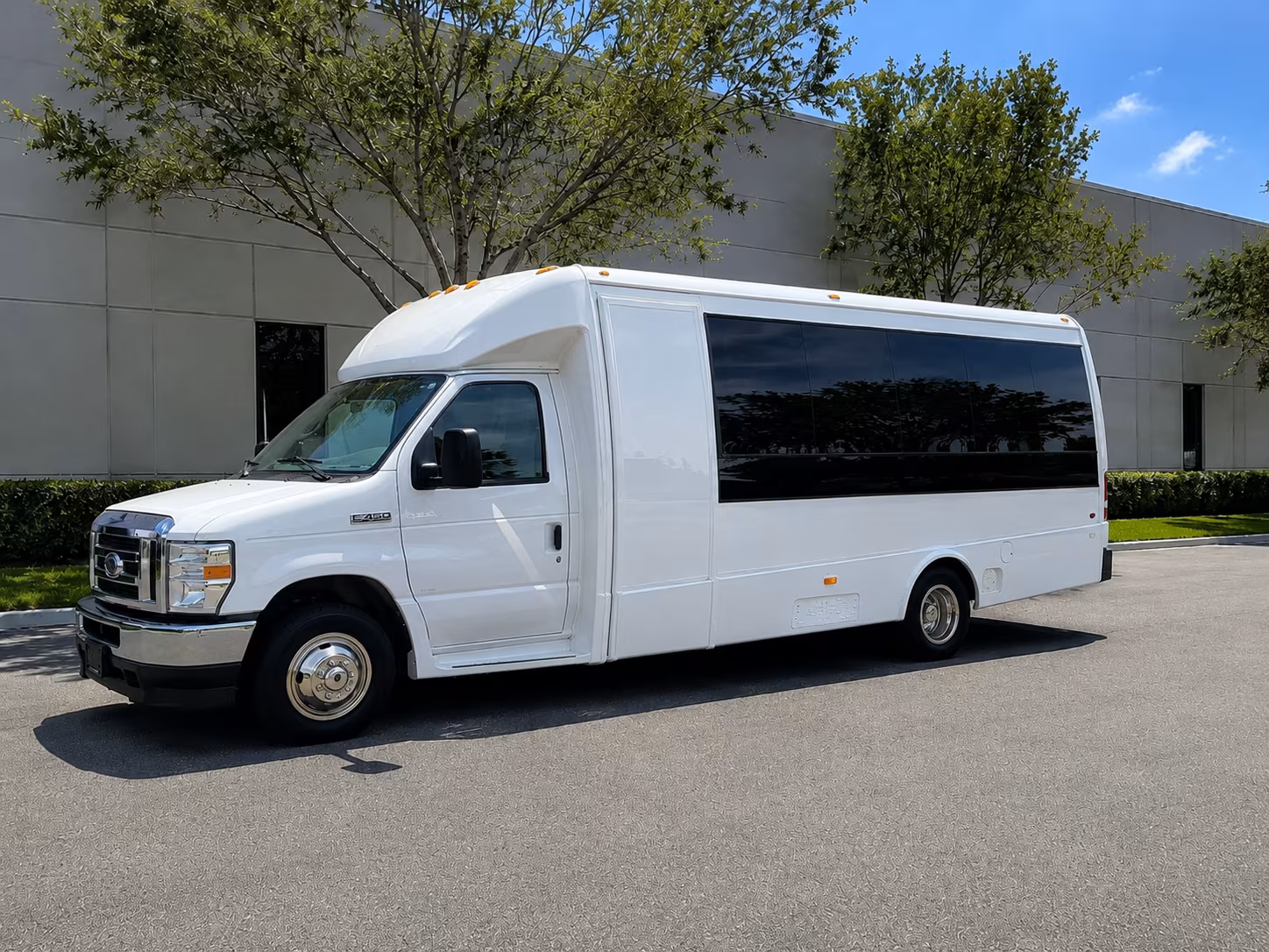 Norfolk Corporate Transportation party bus exterior