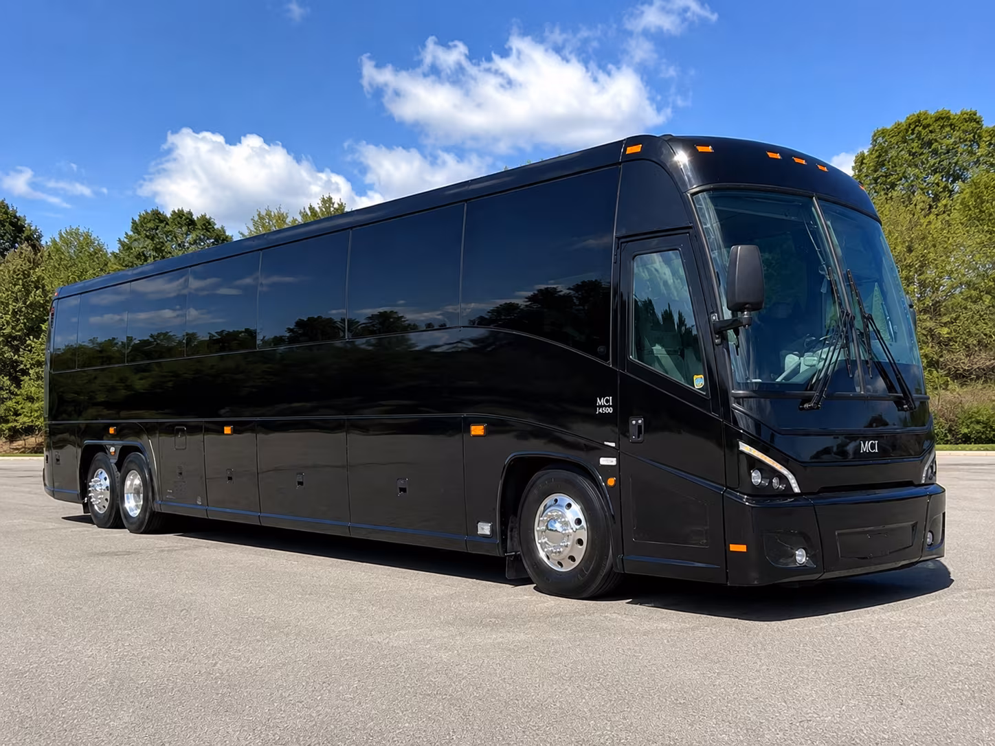 Norfolk Corporate Transportation party bus exterior