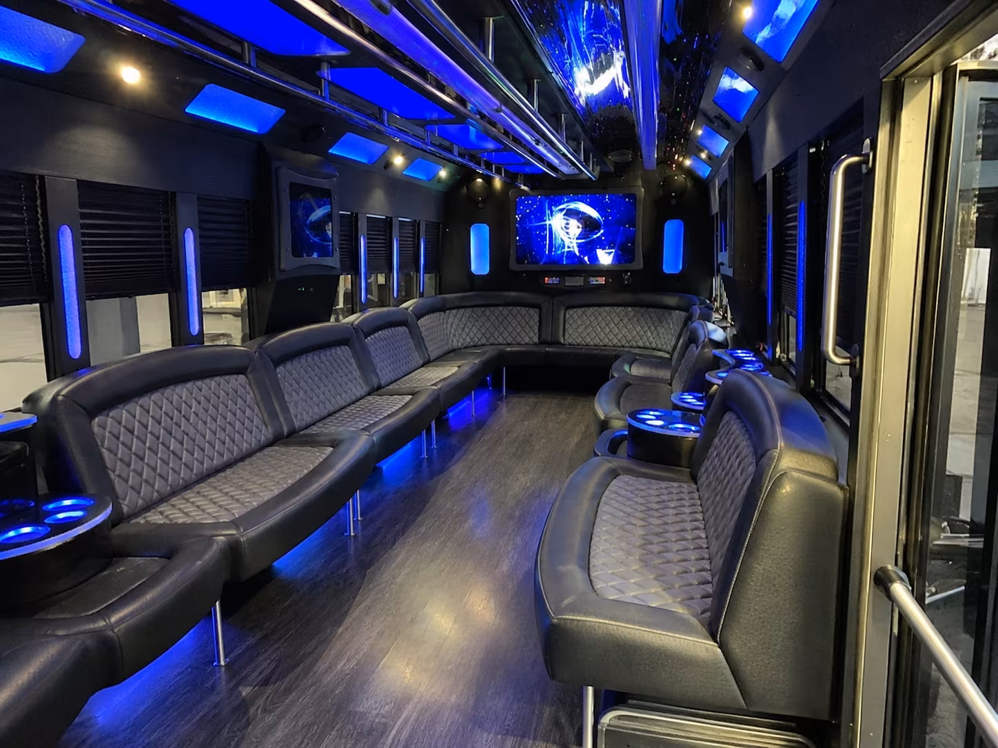 Norfolk Prom & Homecoming Transportation party bus exterior