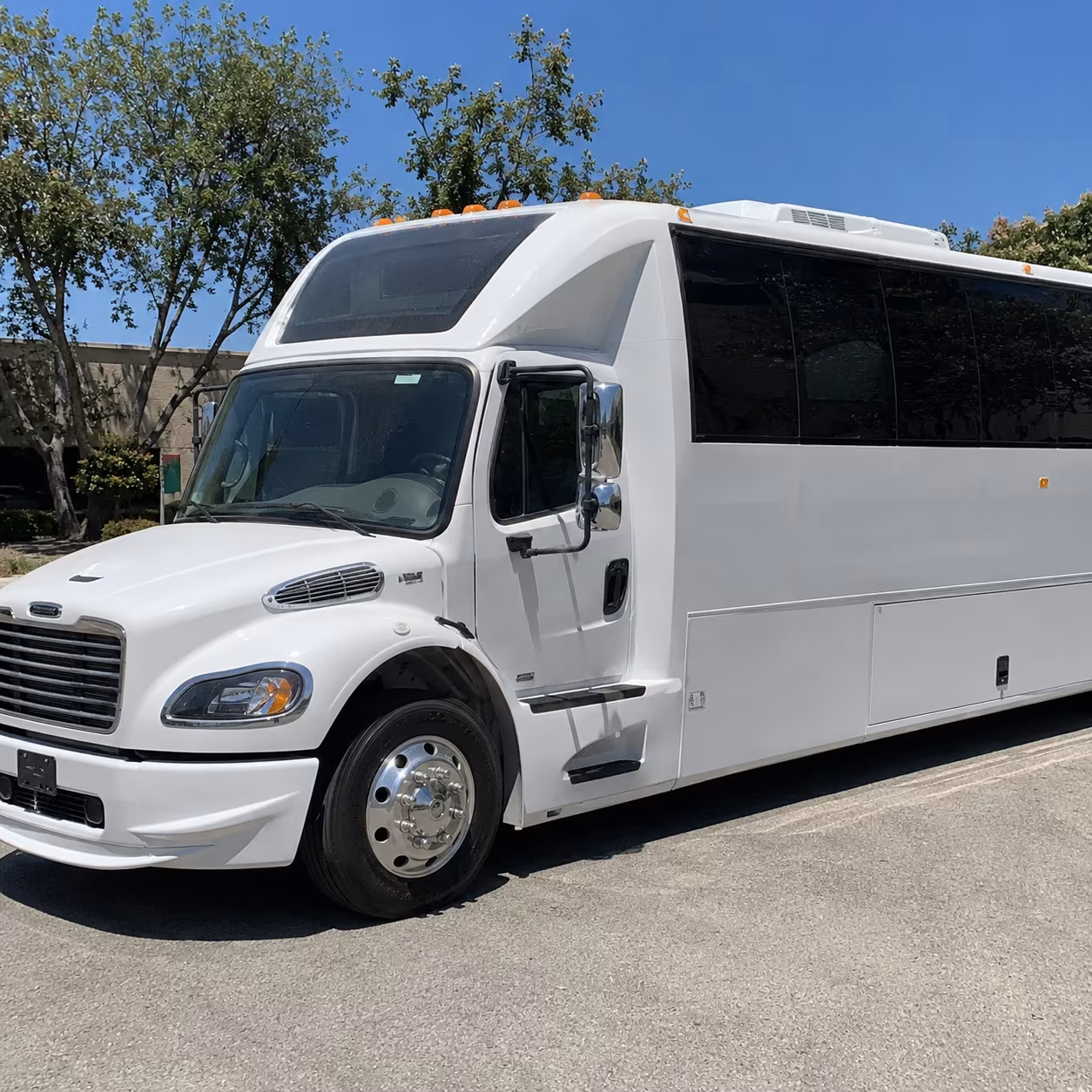 Norfolk Prom & Homecoming Transportation party bus exterior