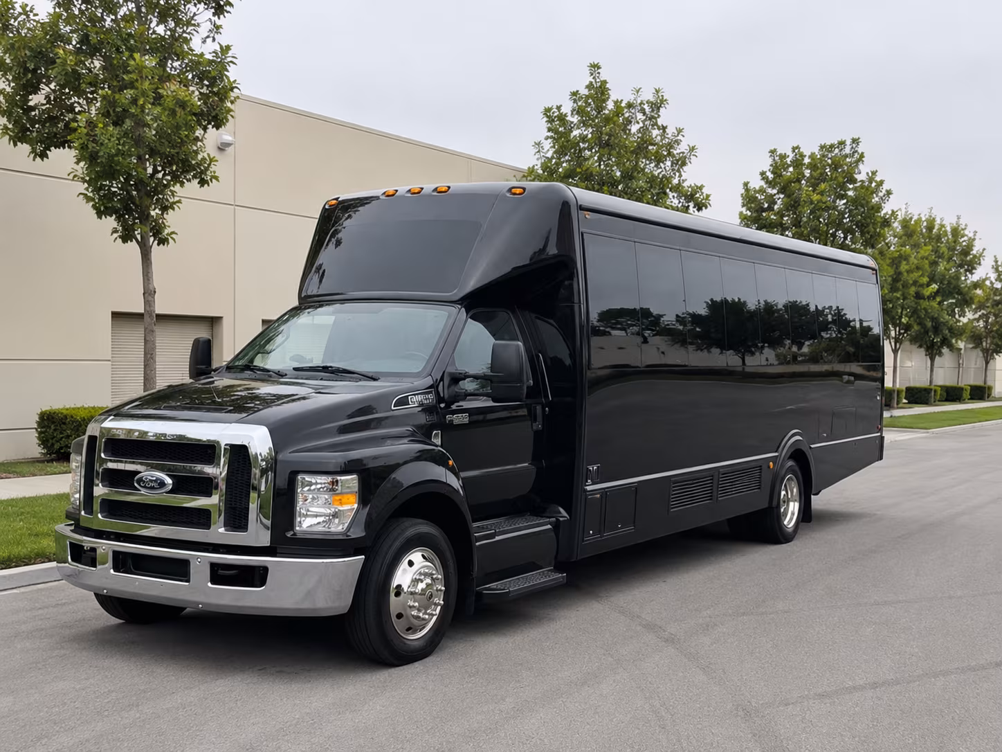 Norfolk Prom & Homecoming Transportation party bus exterior