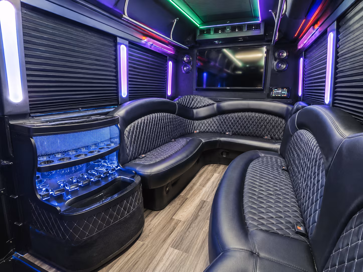 Norfolk Prom & Homecoming Transportation onboard seating