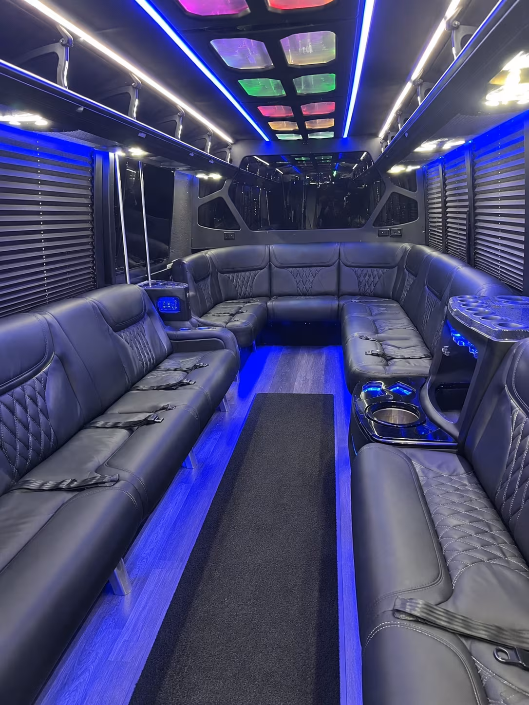 Norfolk Prom & Homecoming Transportation party bus exterior