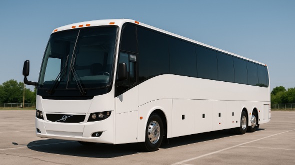 Exterior of Charter Bus Company Norfolk's 40 Passenger Charter Bus in Norfolk