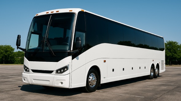 Exterior of Charter Bus Company Norfolk's ADA Charter Bus in Norfolk
