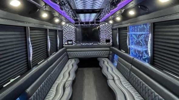 norfolk 50 passenger party bus rental